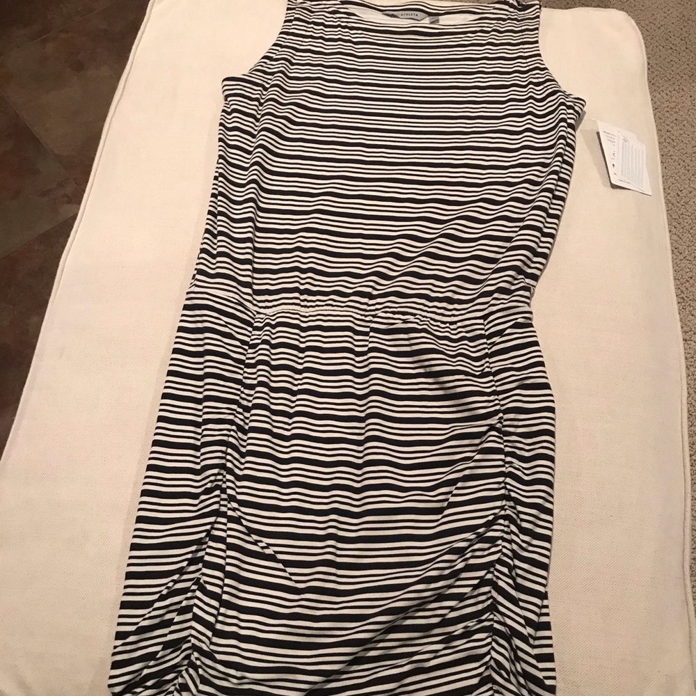 Athleta ruched skirt dress